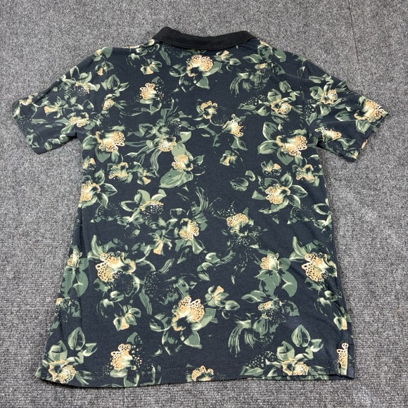 Municipal Polo Shirt Medium Floral Performance Sport Utility Gear Golf Men's - Picture 3 of 7